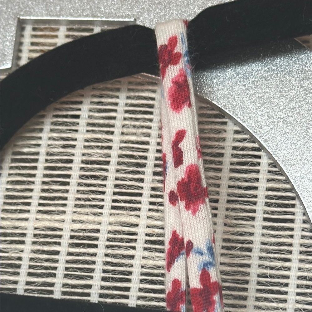 Old Navy Red and White Asymmetrical Ruffled Bodysuit - Picture 5 of 7